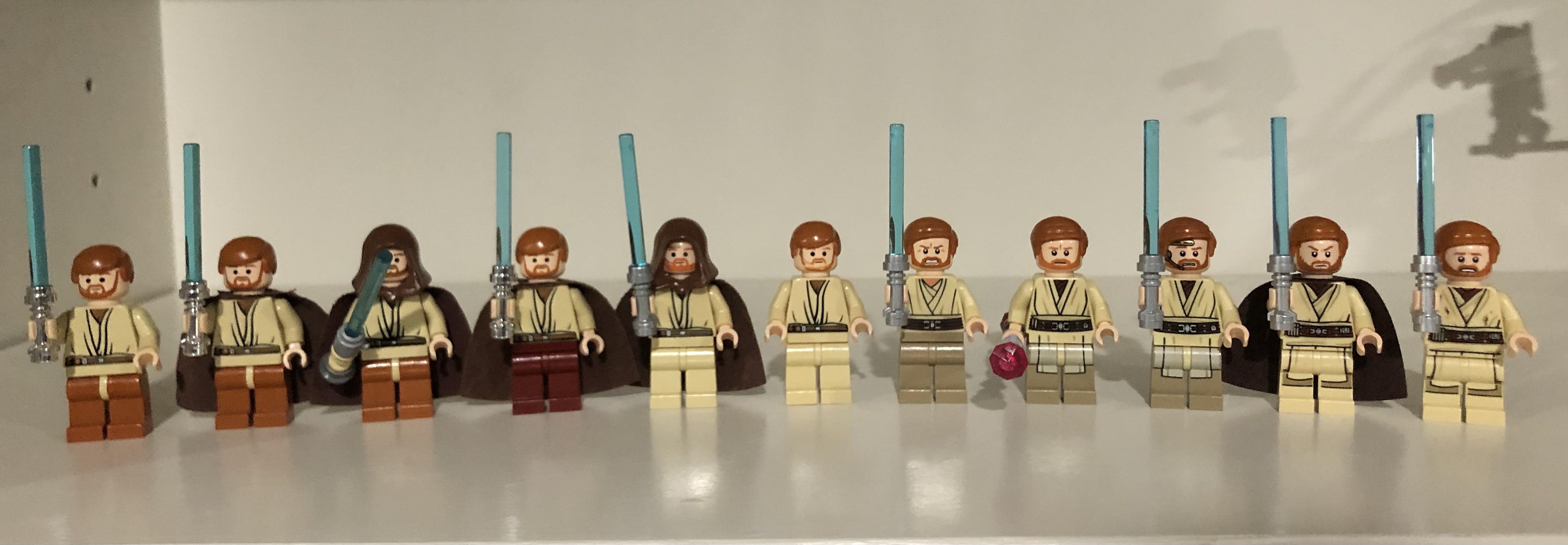 Evolution of Obi-Wan Kenobi (Episode III) : r/legostarwars