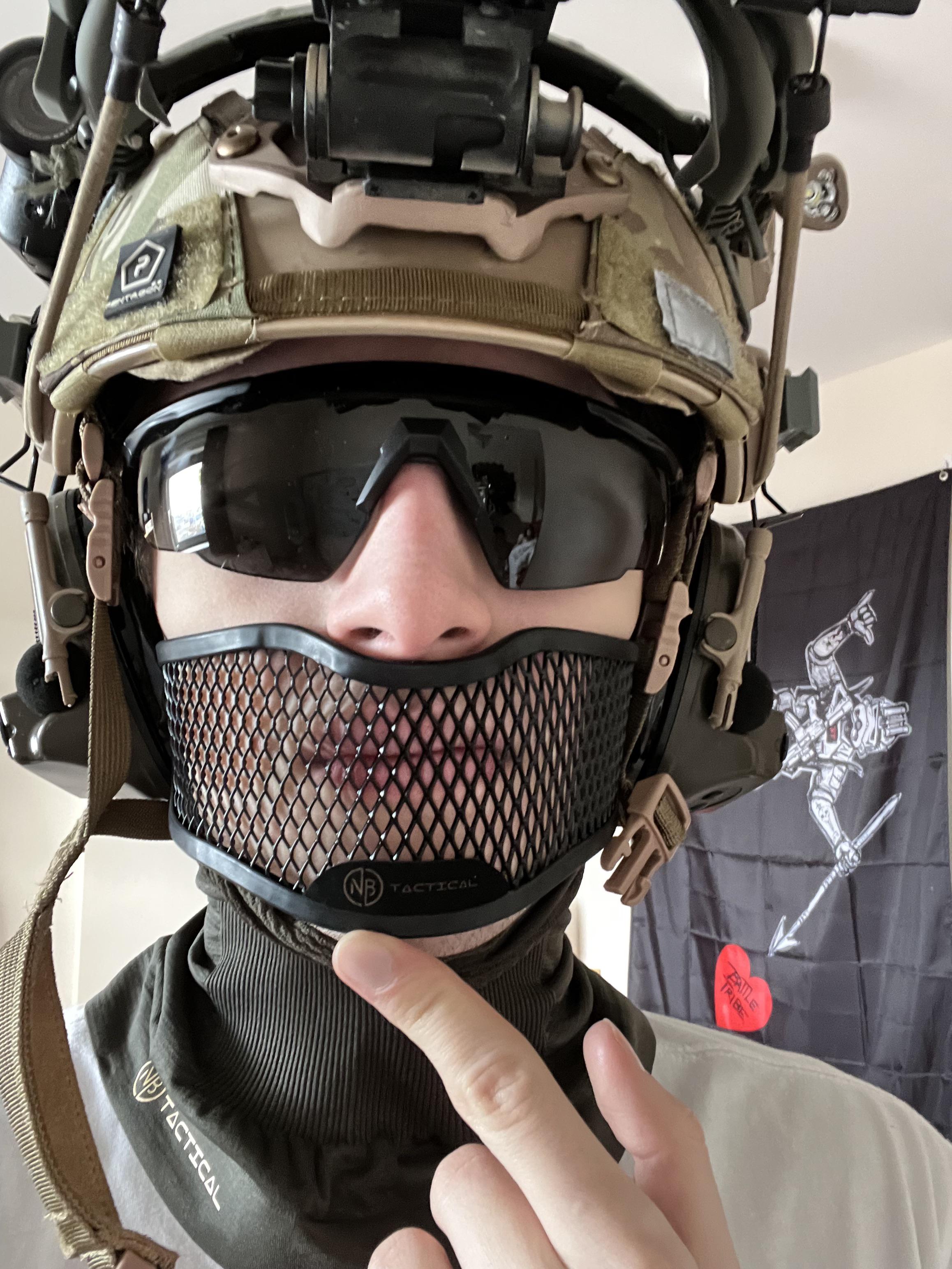 個人装備 NB Tactical Ghost Mask FORTIS V2 BUNDLE Bundle V2 NB