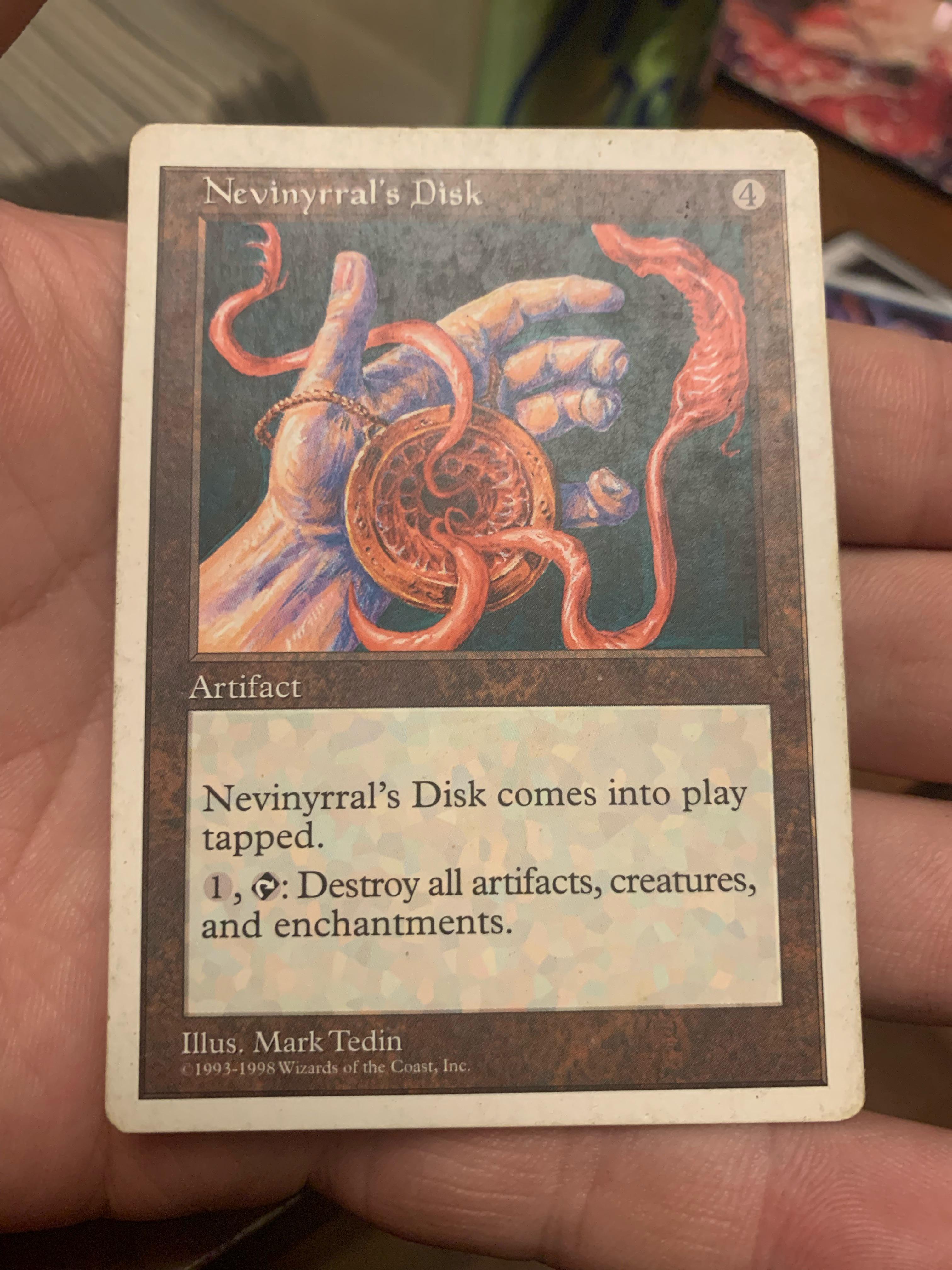 これはどの版の《ネビニラルの円盤》ですか？ : r/mtg