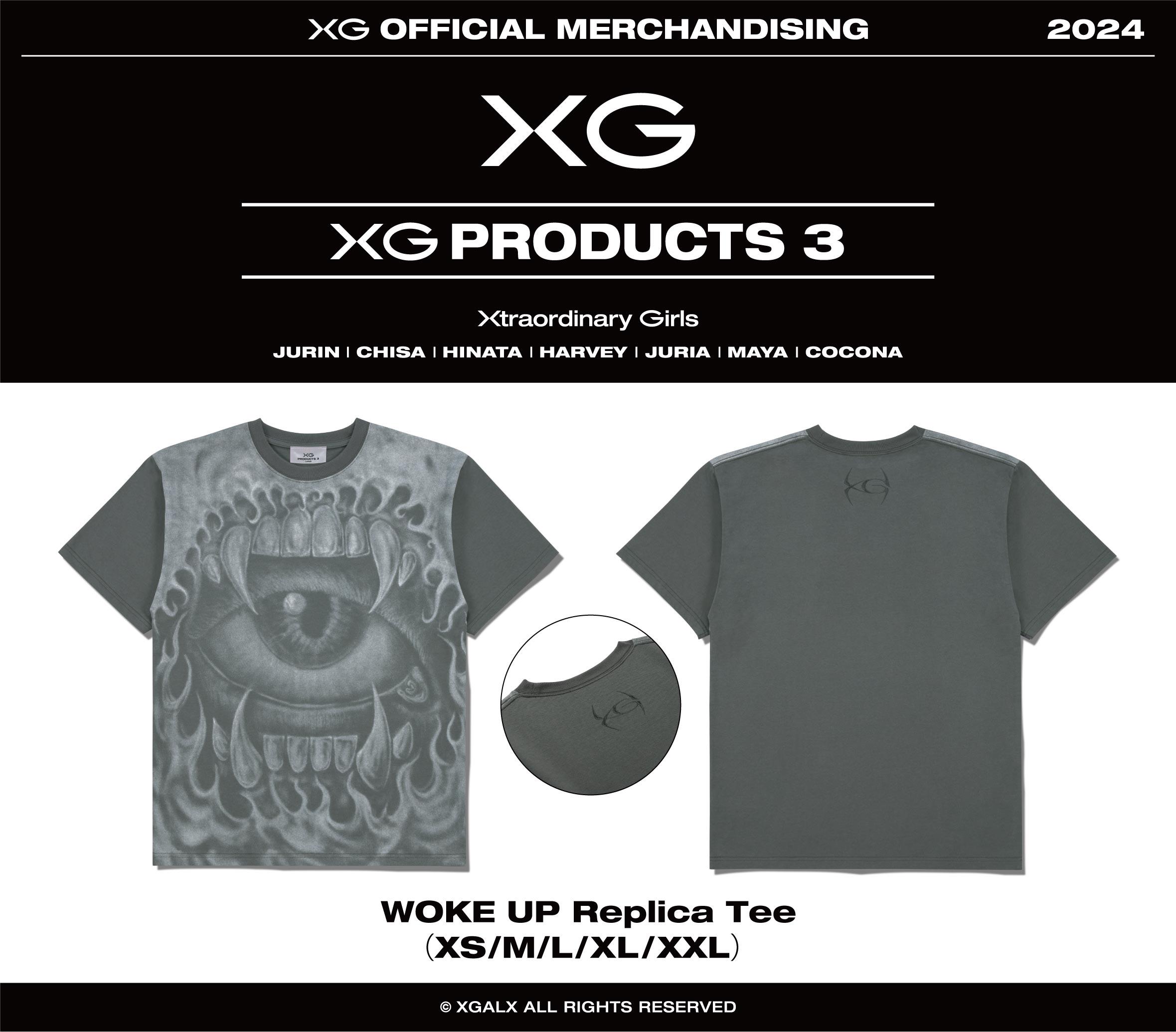 240710【New Release】XG WOKE UP T-Shirts Merchandise Information
