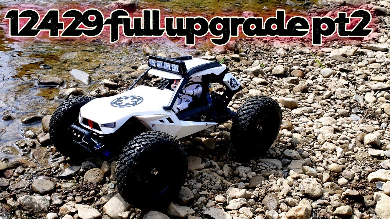 Wltoys 12429 storm full upgrade and test pt2 - YouTube
