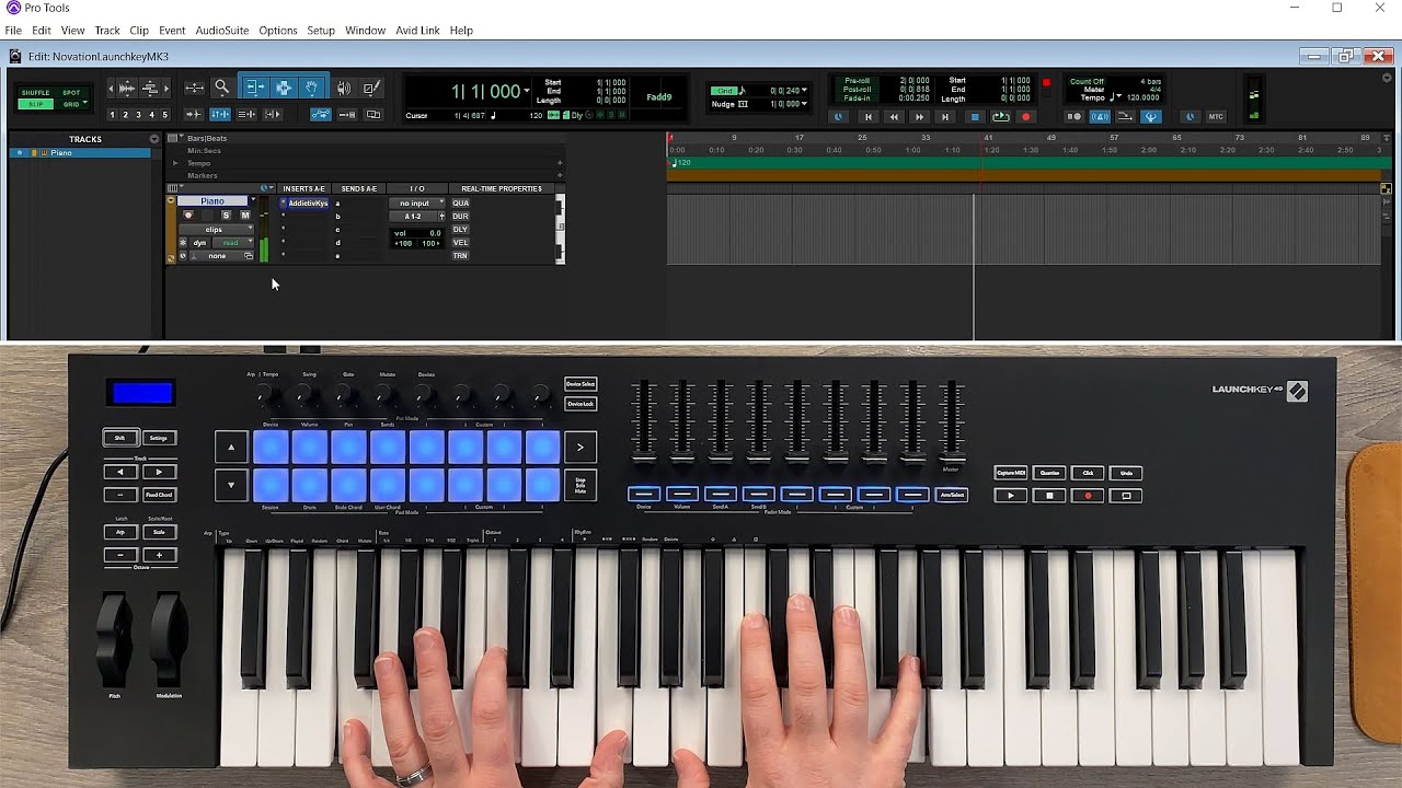 Novation Launchkey - USB Connection, Getting Started, and DAW