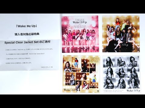 未開封 TWICE Wake Me Up クリアジャケット 購入者対象応募特典 値下げ