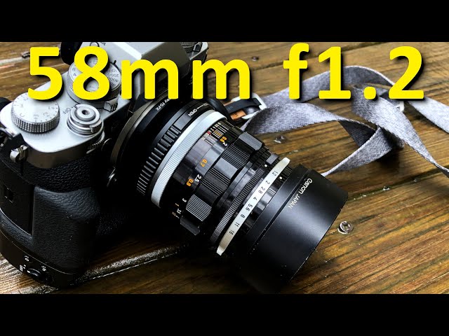Vintage Lens Review - Canon 58mm FL f1.2 Breech Lock on a Fuji XT3