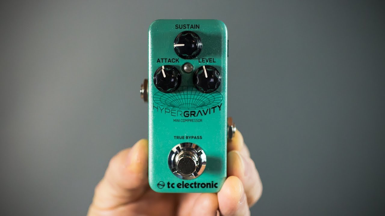 $500 Ambient Guitar Pedalboard HyperGravity Mini Compressor! (TC
