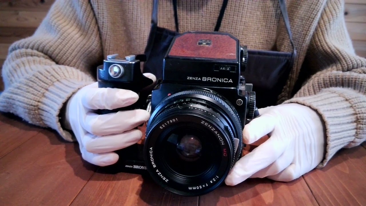 ZENZA BRONICA ETRS 50、75mm 中判フィルムカメラ 難あり ZENZA