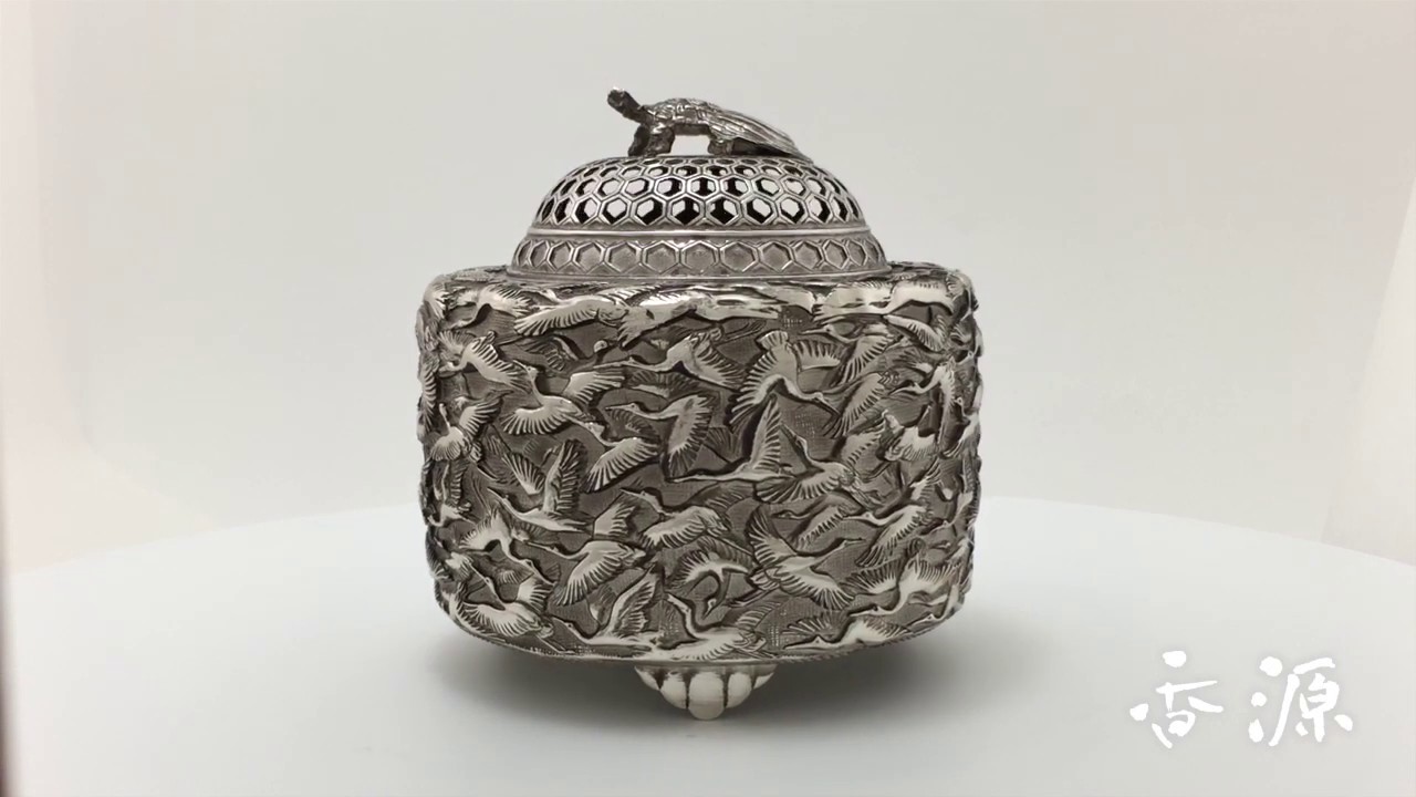 高岡銅器 香炉 華鶴香炉 佐野宏采の通販 - お香専門店香源