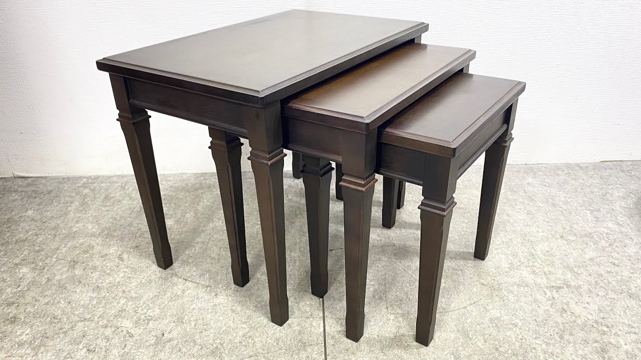 マルニ木工 maruni ネストテーブル maruni ネストテーブル ガラス