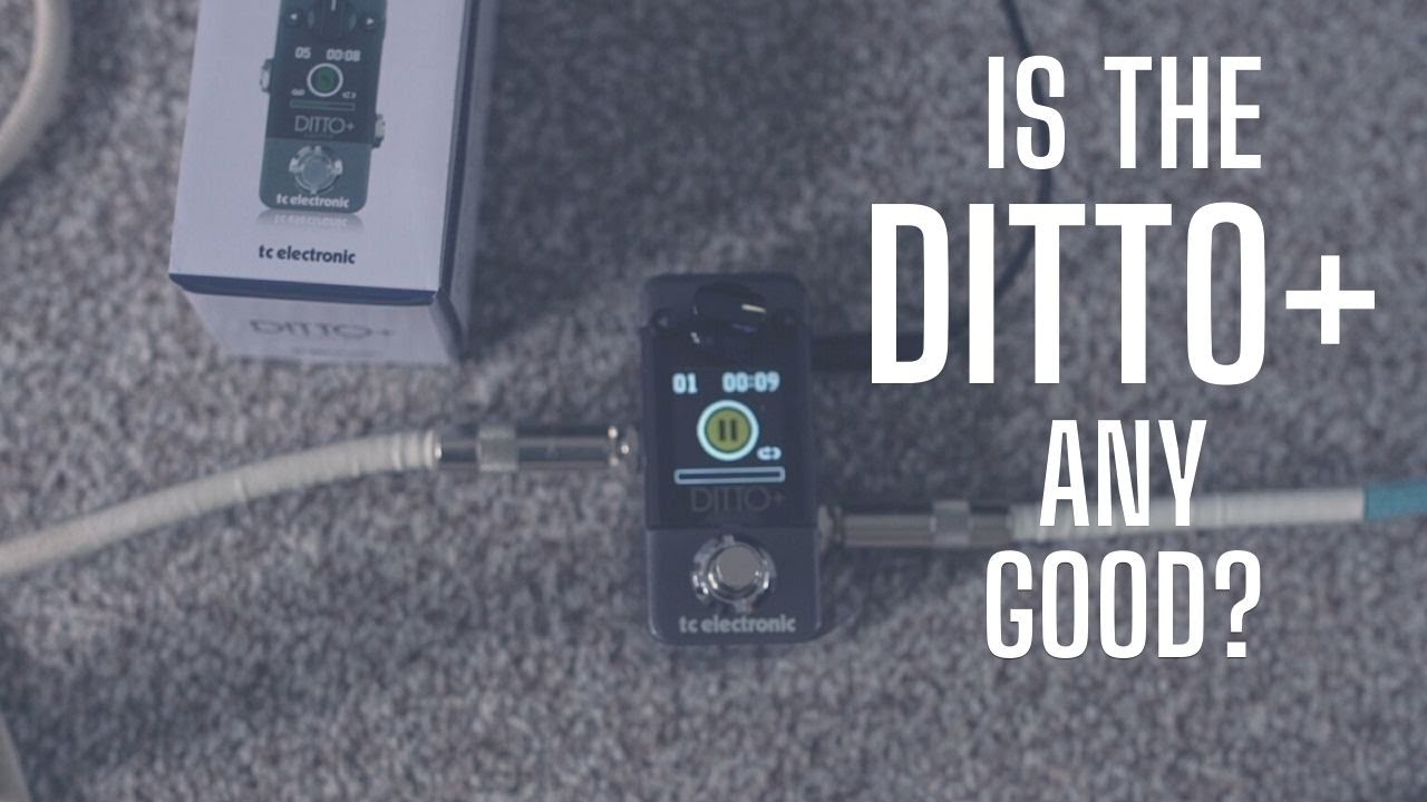 Guitar Lessons [Introducing the tc electronic DITTO+] This is so