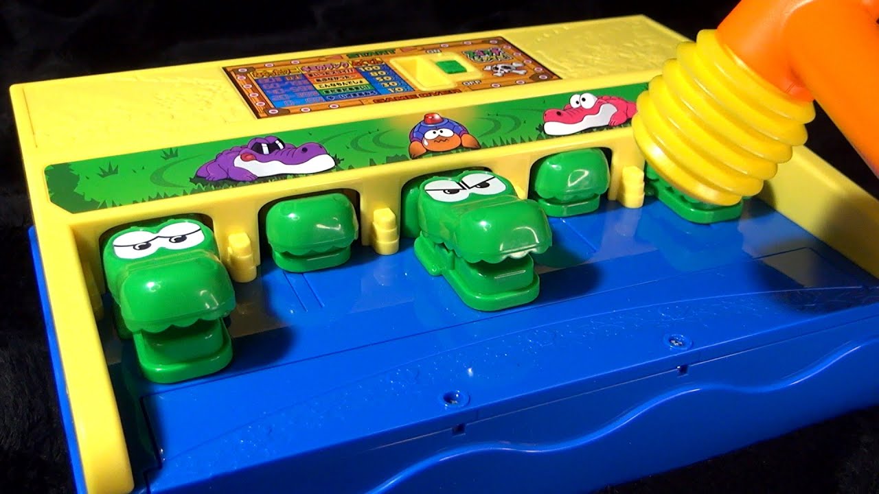 電動トイ】バンダイ おうちでワイワイ ワニワニパニック わに叩き