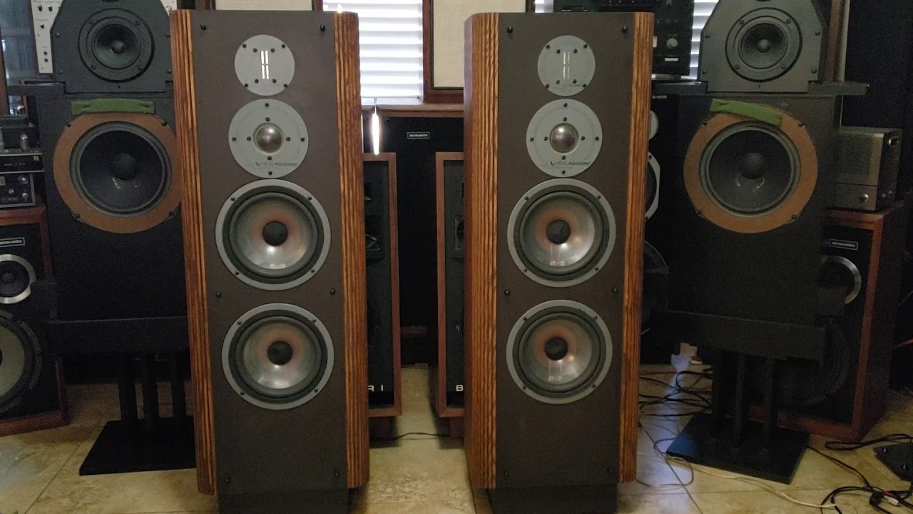 Infinity RS-4B Speaker Demo - YouTube