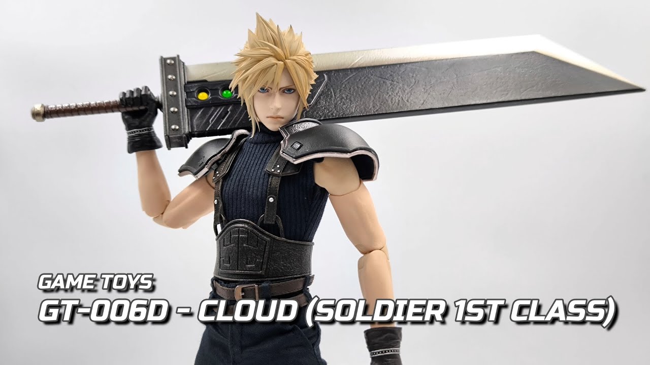 GAMETOYS GT-006D 一等兵Cloud 1/6 フィギュア FF7 GAMETOYS GT-006D