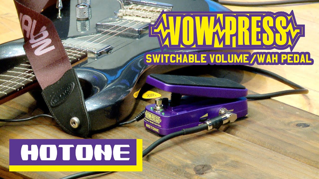 VOW PRESS PEDAL - HOTONE - YouTube