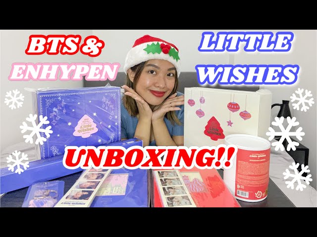 BTS AND ENHYPEN LITTLE WISHES MERCH COLLECTION UNBOXING! ✨ - YouTube