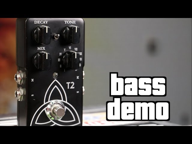 TC Electronic T2 Reverb Bass Demo - YouTube