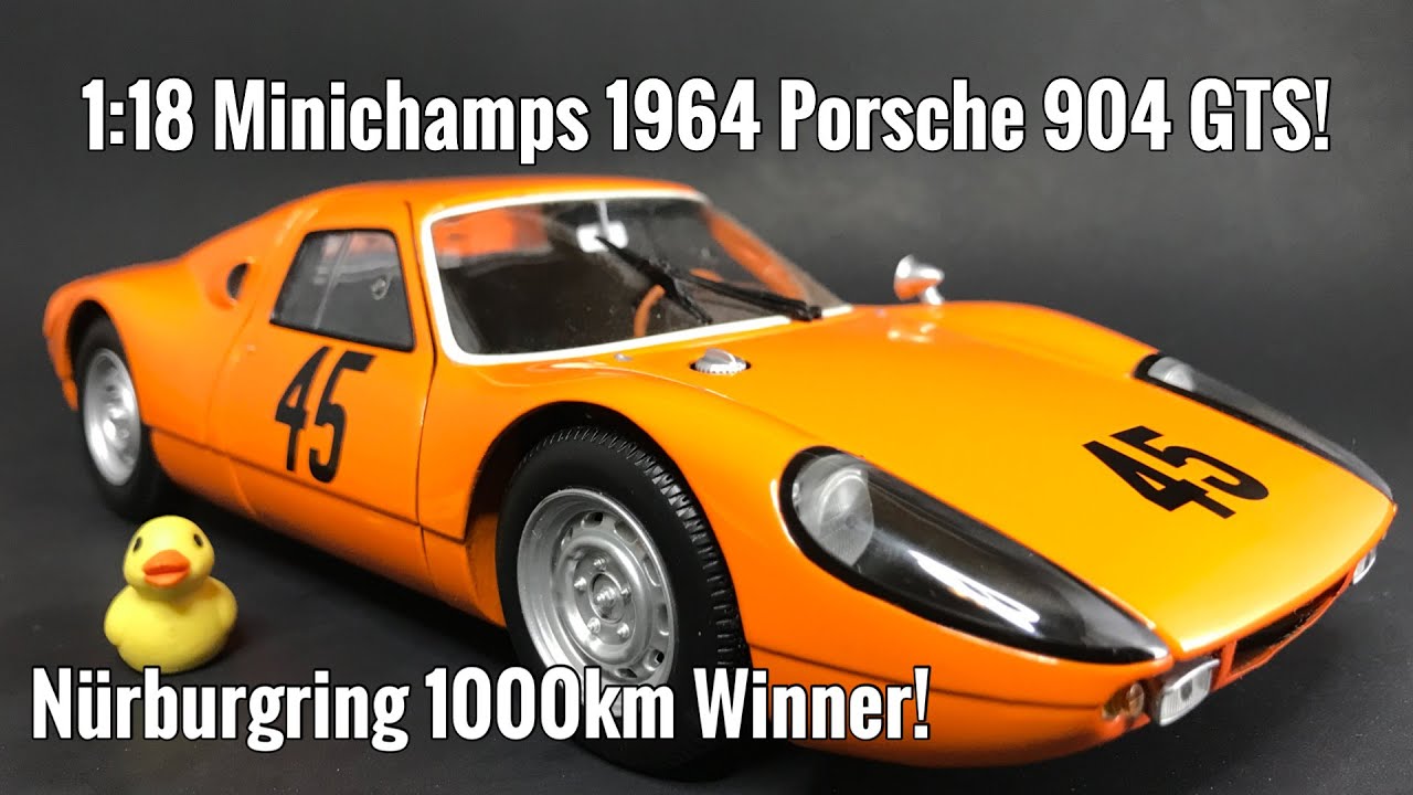 1:18 Minichamps 1964 Porsche 904 GTS Review! - YouTube