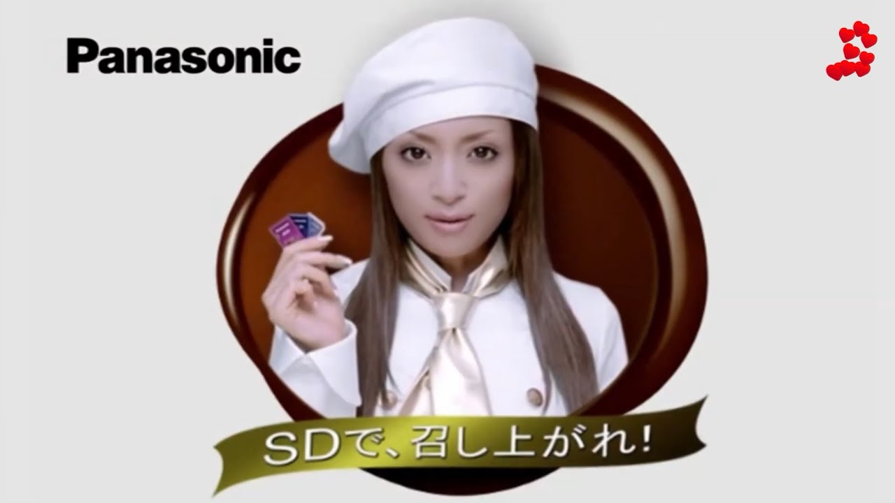 浜崎あゆみPanasonic D-snap 告知ポスター 浜崎あゆみPanasonic D-snap