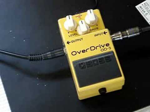 SPI BOSS OD-3 TKmod +ブースター BOSS/OD-3のレビュー!ブースター
