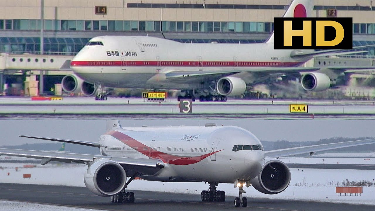 Which is cool? Japanese Air Force One - old and new - Boeing 747