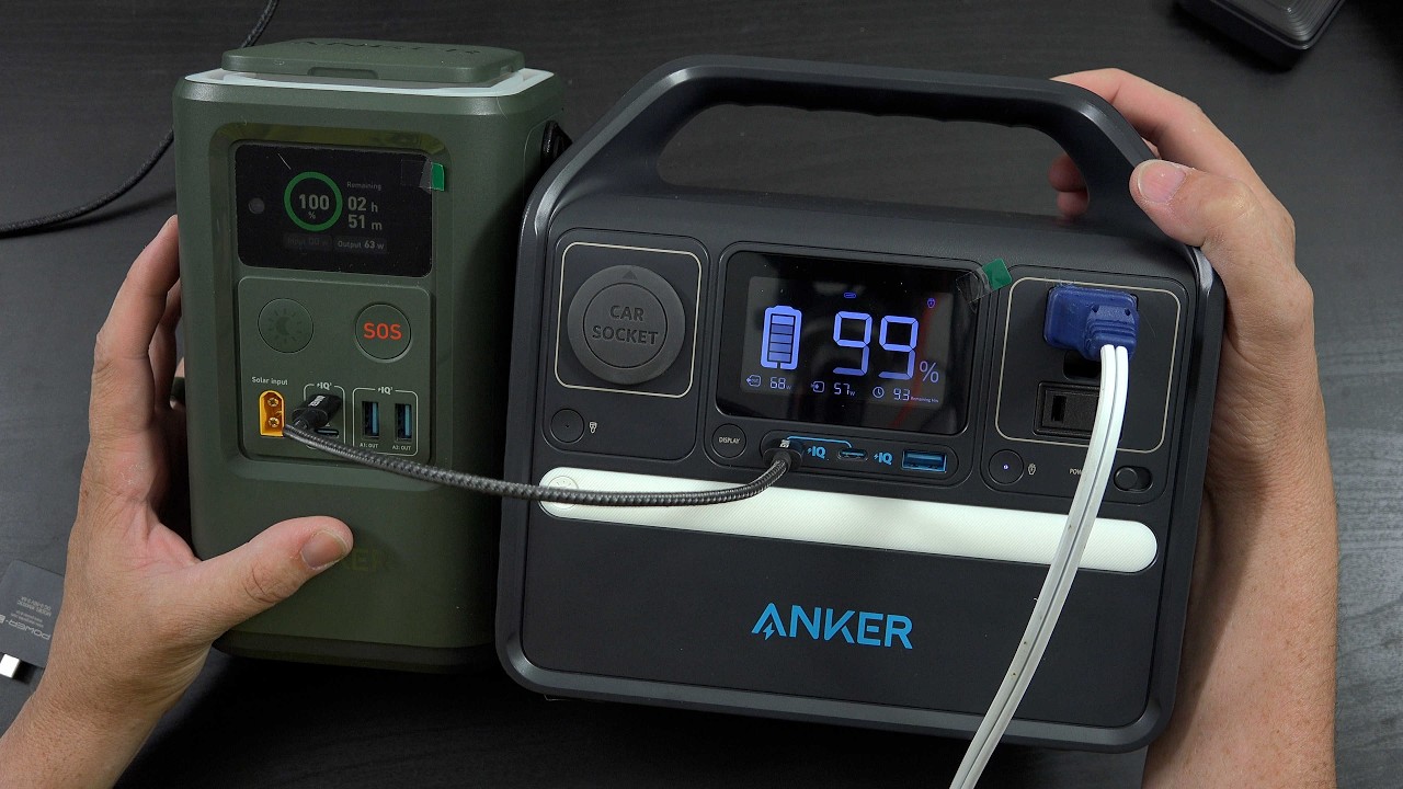 Anker 522 Portable Power Station, 299Wh Solar Generator LiFePO4