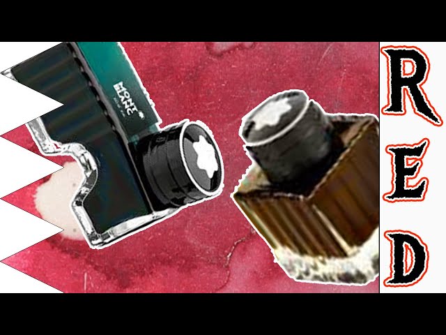 筆記具 Shin3588 Montblanc Scented Ink Red 筆記具 Shin3588