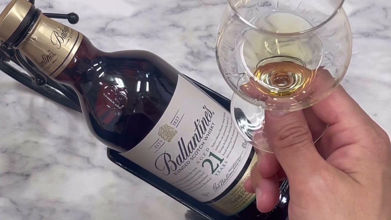 バランタイン 21年 ブレンデッドスコッチ レビュー動画/味/比較