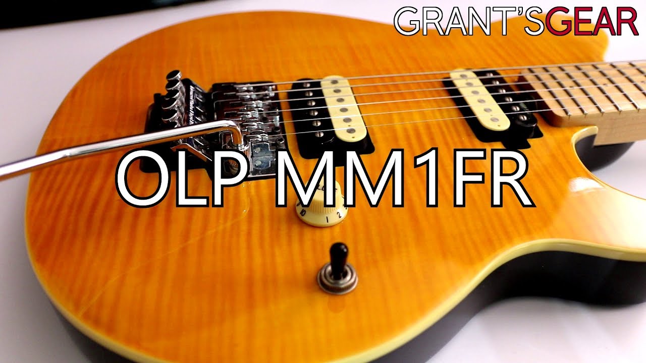OLP MM1FR Review (Ernie Ball Music Man Axis Style Guitar) - YouTube