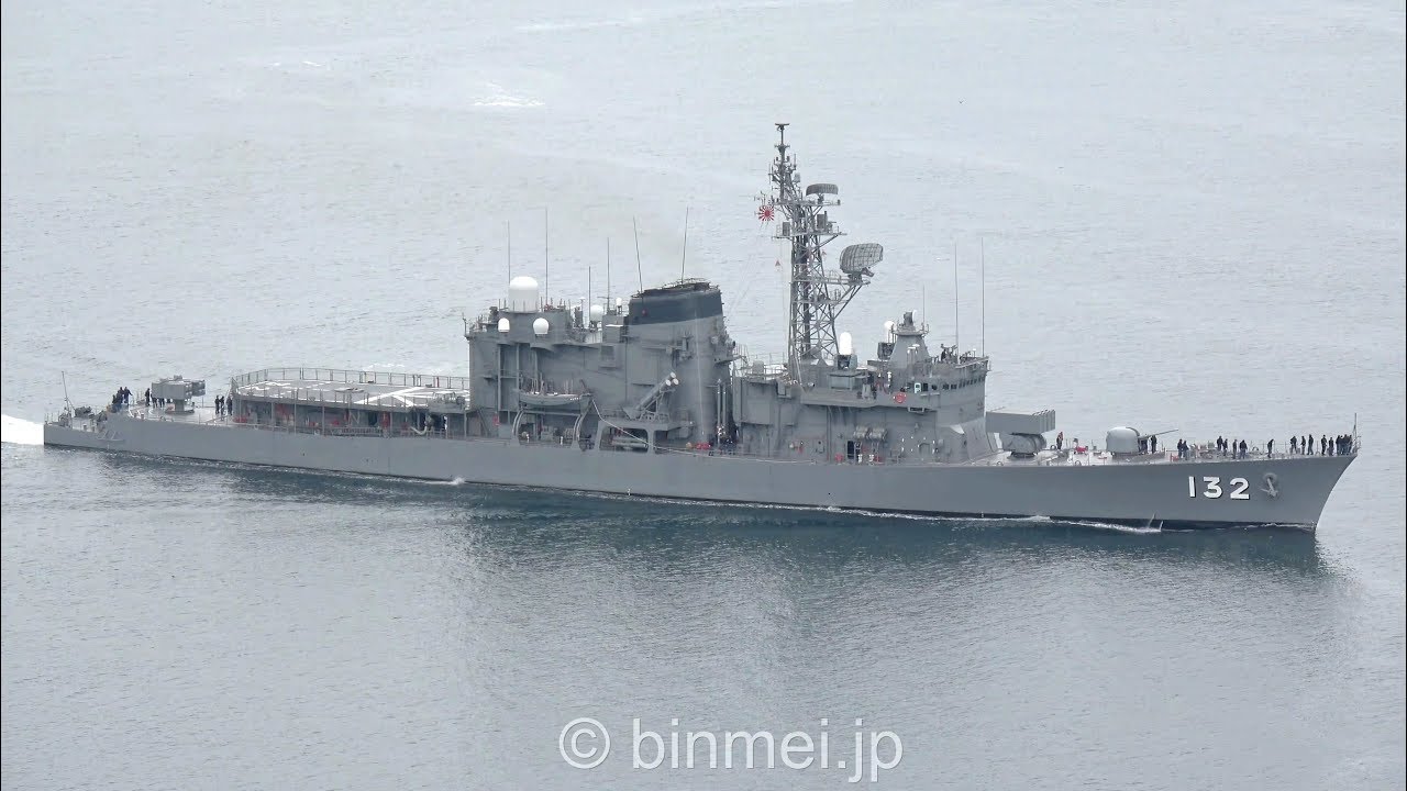 4K]海上自衛隊 護衛艦あさゆき DD-132 JS ASAYUKI - JMSDF destroyer