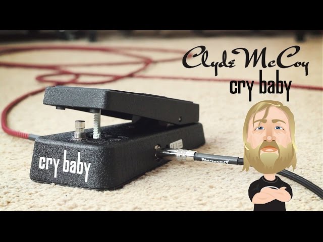 Dunlop Clyde McCoy Wah - Demo - YouTube