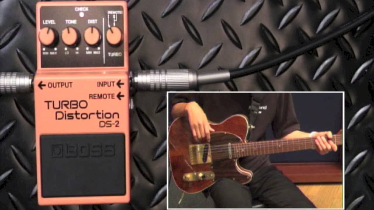 試奏動画】BOSS DS-2 TURBO Distortion 【BOSS COMPACT PEDAL 100th