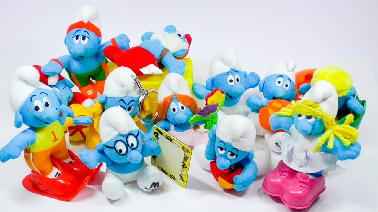 2000 スマーフ ハッピーセット Smurfs McDONALD'S HAPPY MEAL TOY'S