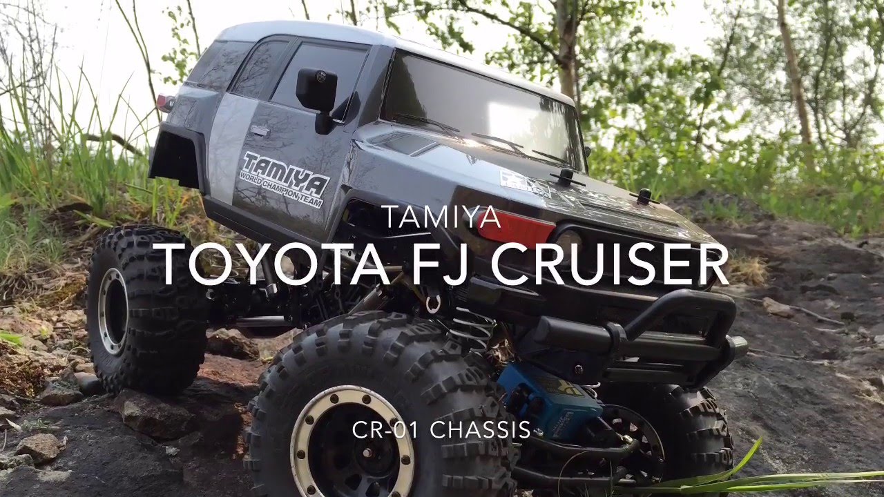 TAMIYA TOYOTA FJ CRUISER (CR-01 CHASSIS) - YouTube