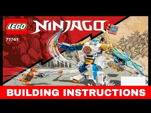 LEGO Building instructions for 71761 Zane's Power Up Mech EVO