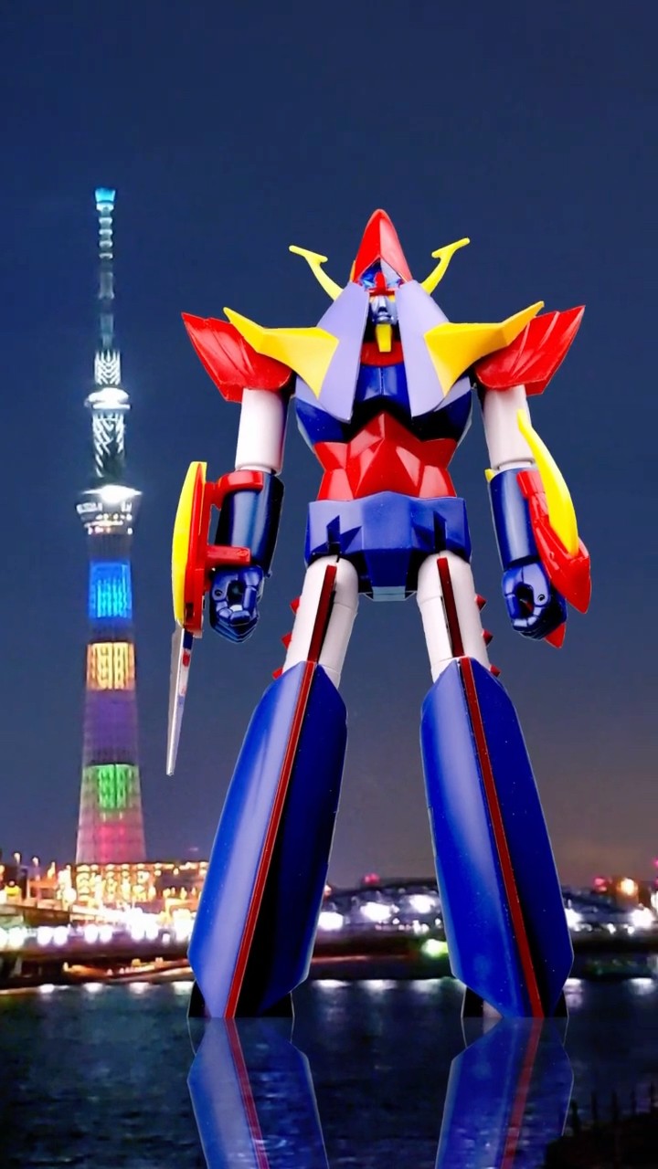 HIGH COMPLETE MODEL 勇者ライディーン（ショートバージョン） - YouTube