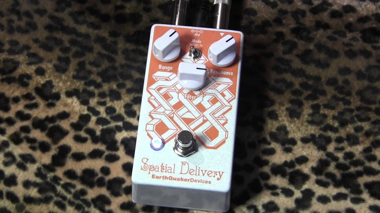 EarthQuaker Devices SPATIAL DELIVERY envelope filter and beyond
