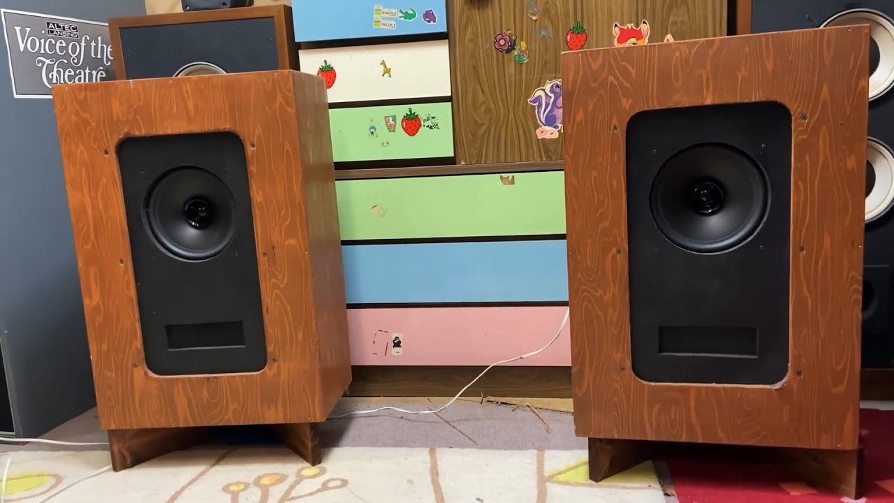 MONACOR SPX-200WP 20センチ フルレンジ 密閉型 - YouTube