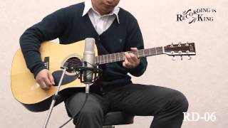 RECORDING KING / アコースティックギター RD-06 - YouTube