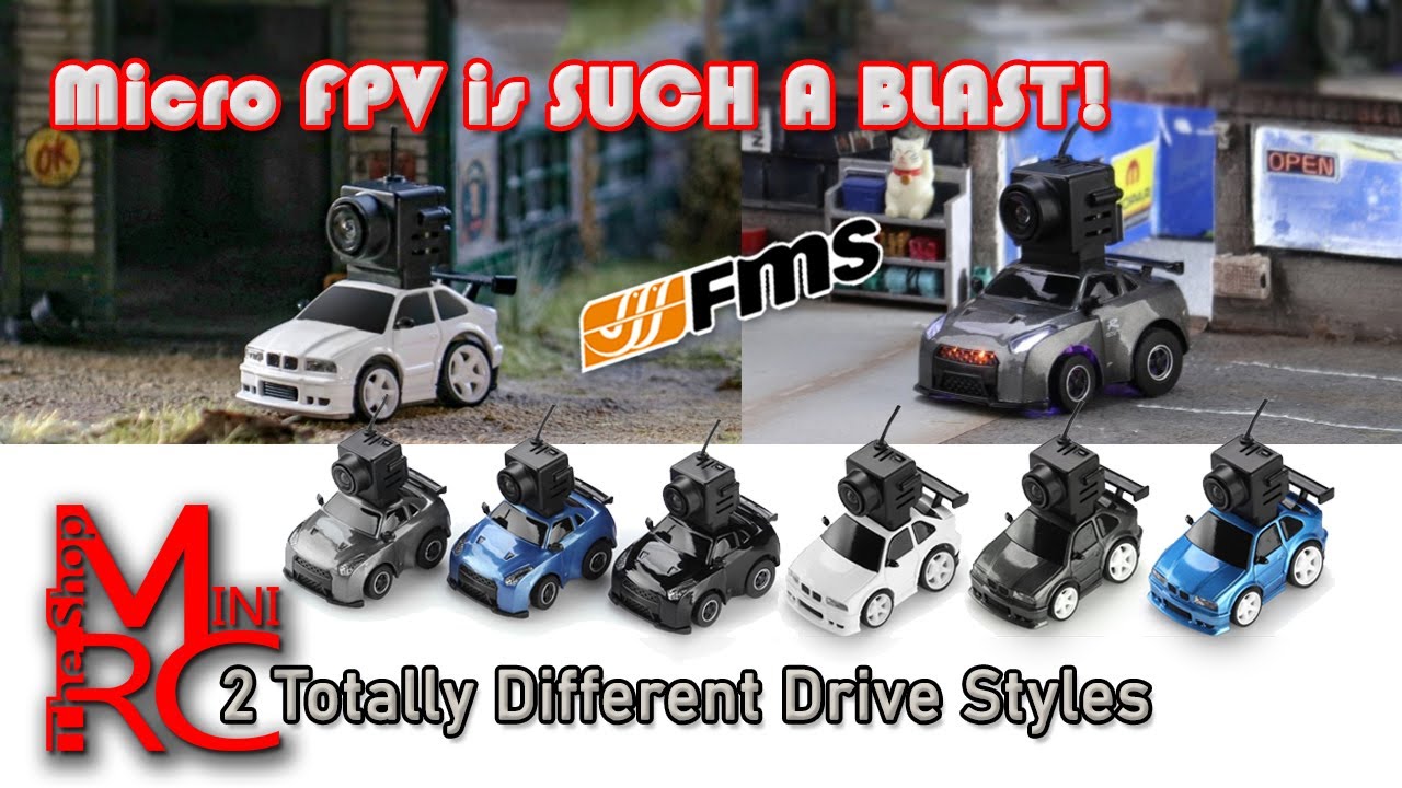 FMS 1/64 Micro FPV! ALU-35 and FLUSH-30. The Best FPV Desk Racers