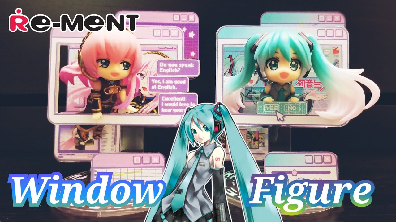 初音ミクシリーズ Hatsune Miku WINDOW FIGURE collection｜Vocaloid