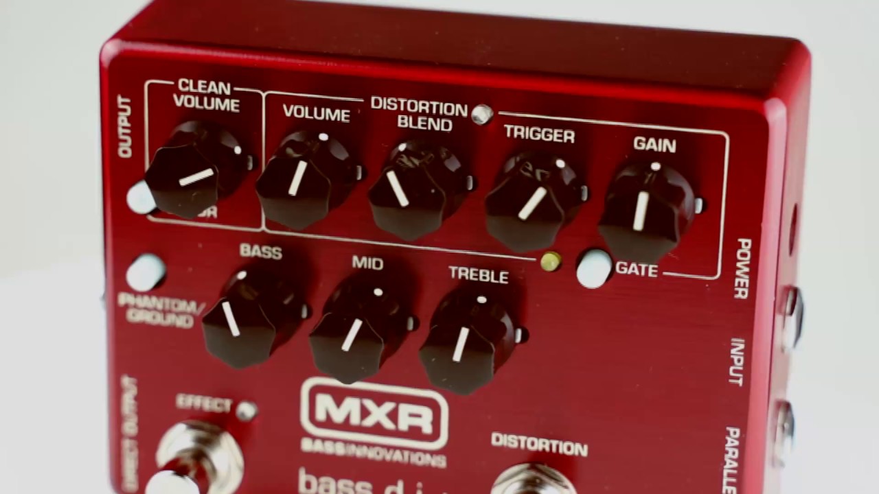 MXR m80 bass di+ 限定カラー 【Brushed Red】 M80 BASS D.I.+