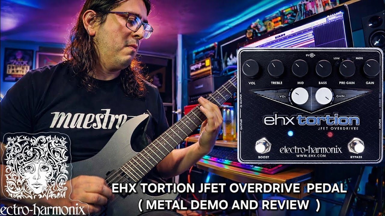 Electro Harmonix EHX Tortion JFET Overdrive Guitar Pedal ( Metal