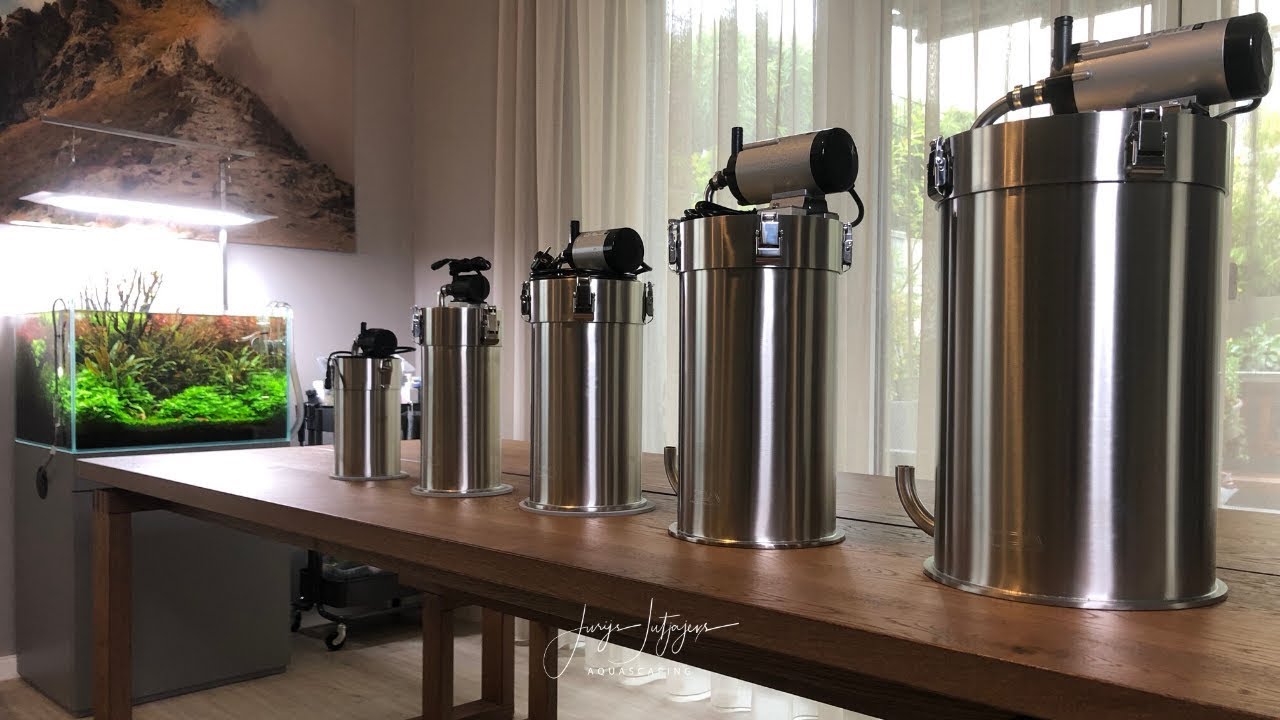 ADA Super Jet Filter ES1200 (for 90~120cm tank) with glass pipe