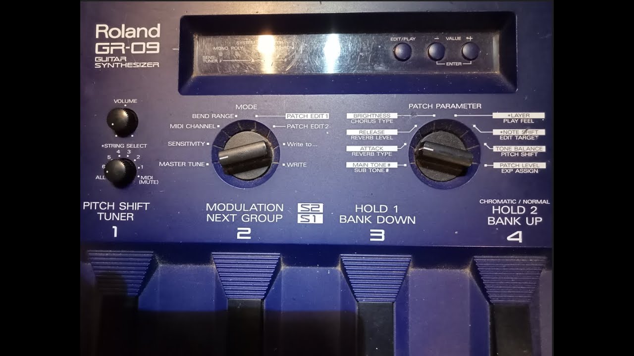 Roland GR-09 ギターシンセサイザー Roland GR-09 ギター