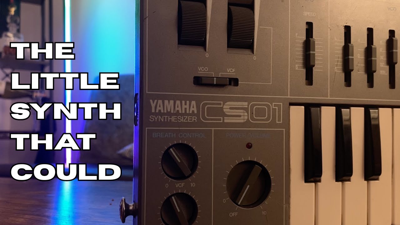 Hear the Yamaha CS-01 – Small Synth, Big Character - YouTube
