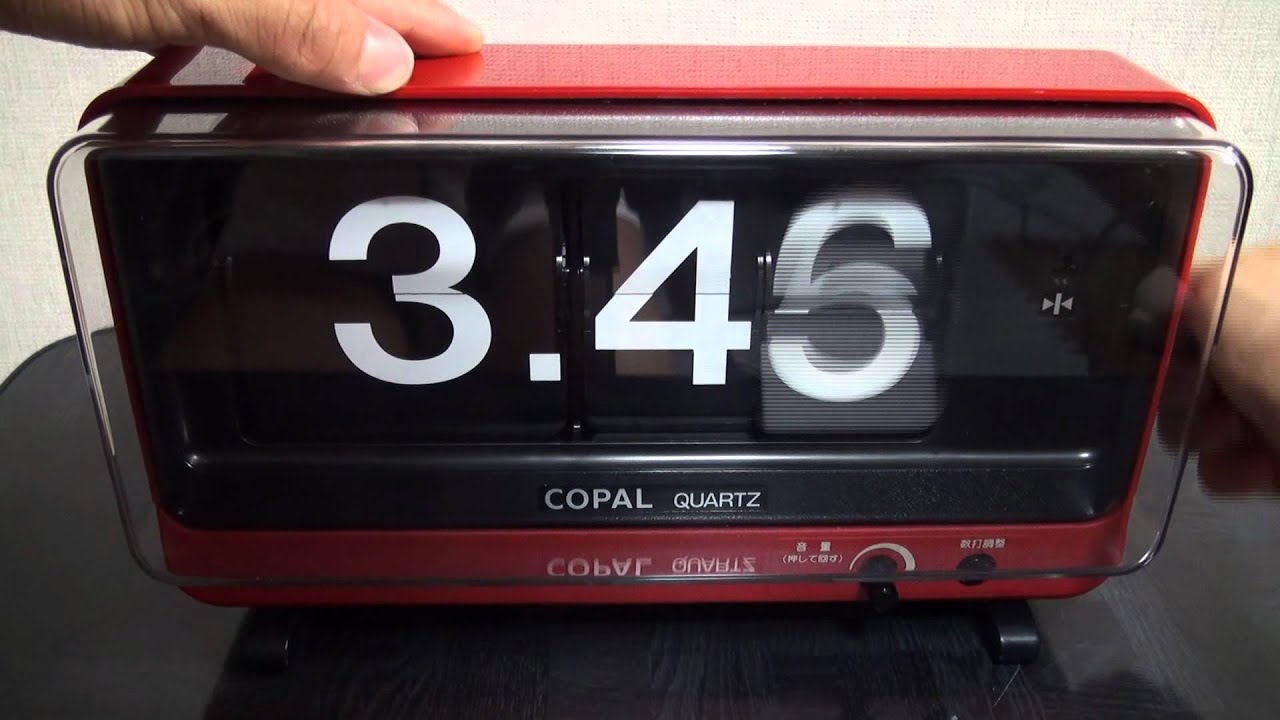 HD】 COPAL 大型パタパタ時計 BIG FLIP CLOCK - YouTube
