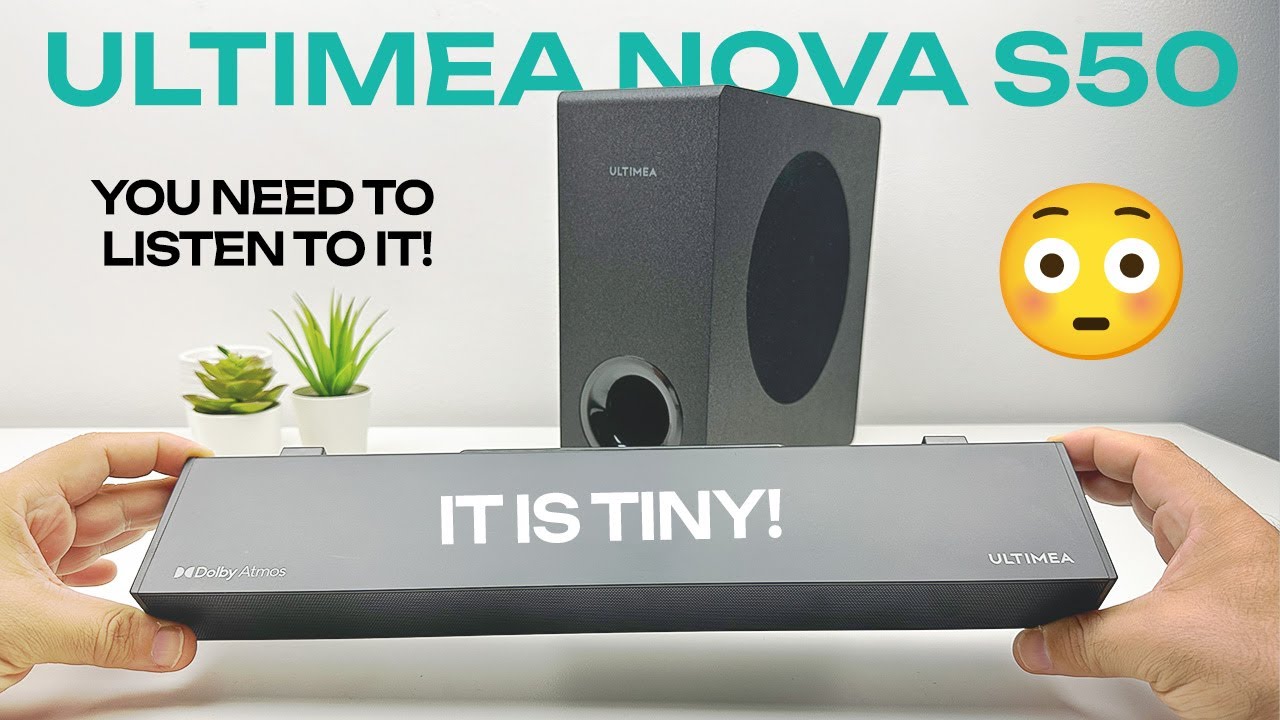 ULTIMEA NOVA S50 Soundbar Review: Virtual Dolby Atmos, 2.1