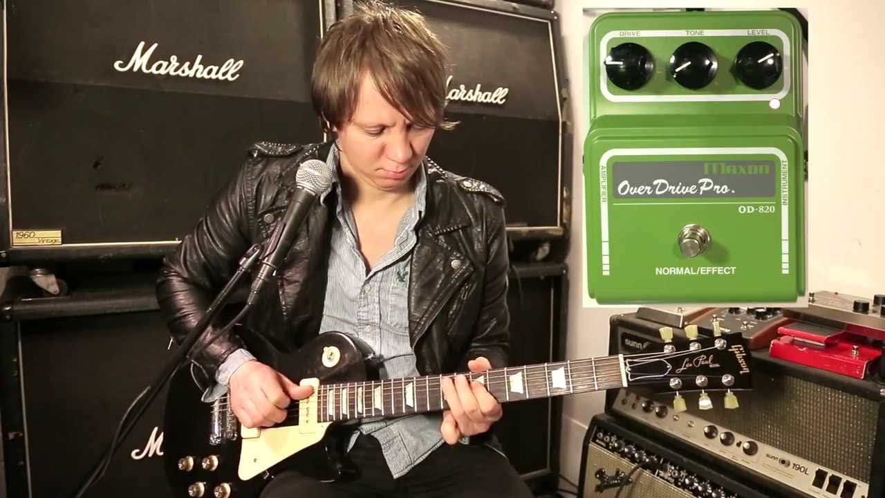 Maxon Overdrive Pro OD 820 - YouTube