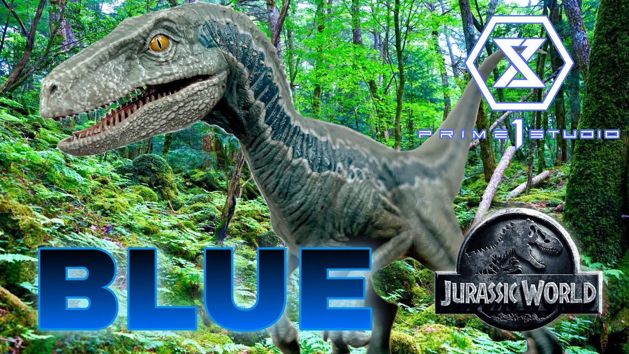 ジュラシックワールド】プライムコレクタブルフィギュア ブルー