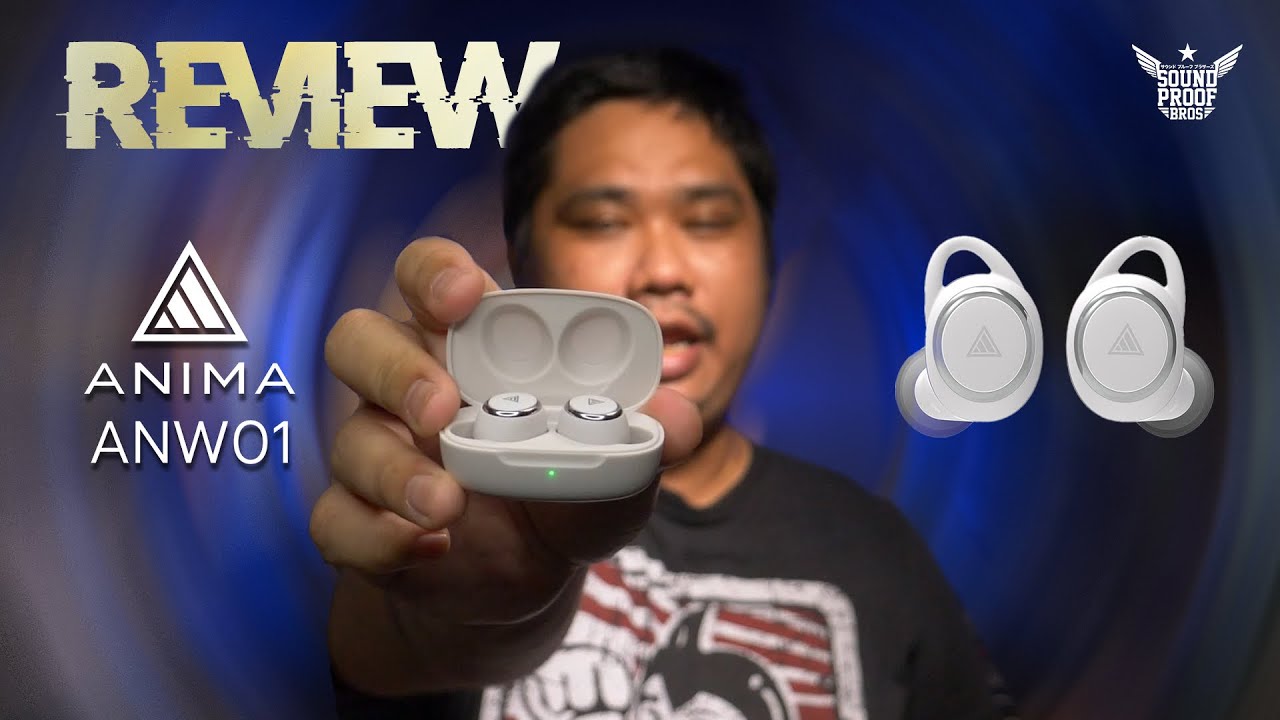 Review Anima ANW01 IPX7 True wireless Earphones For Anime Lovers