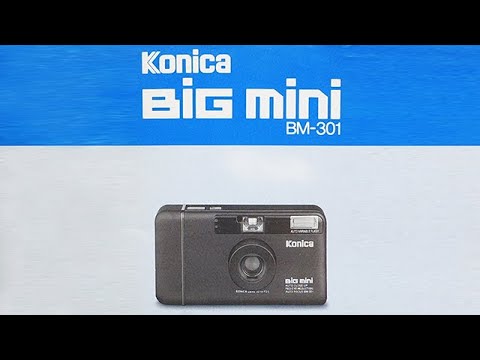 Konica big mini フィルムカメラマニュアル - YouTube